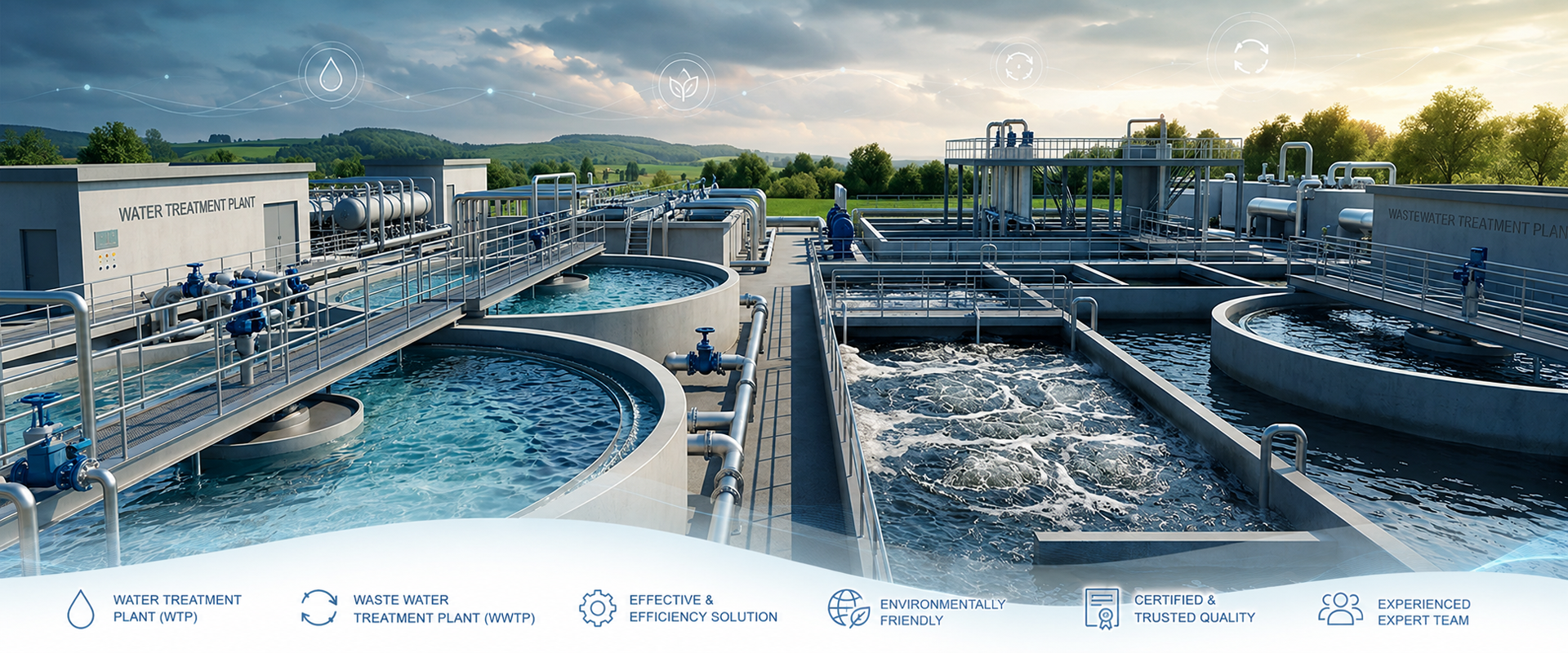 Instalasi Water Treatment Plant dan Kontraktor IPAL Industri B3S